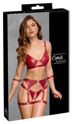 Cottelli Bondage Set "Sinnliche Versuchung" in Rot