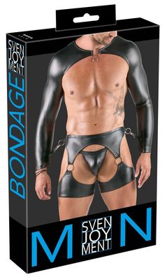 Svenjoyment Bondage Set "Dark Desire", Größe: Einheitsgröße, Farbe: Schwarz
