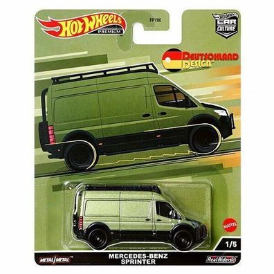 Hot Wheels Mercedes-Benz Sprinter - Car Culture Deutschland Design 1:64