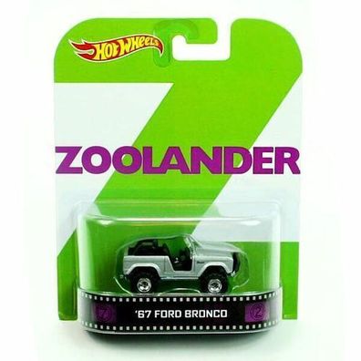 Zoolander 1967 Ford Bronco - Hot Wheels Retro Entertainment 1:64