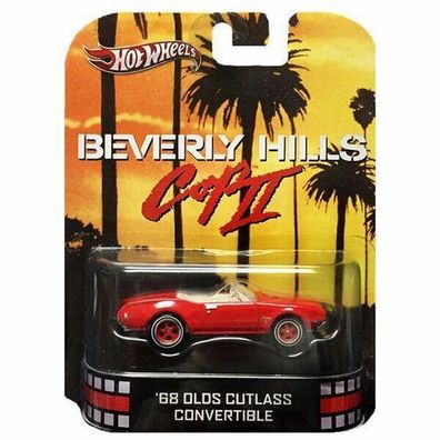 Hot Wheels Beverly HILLS COP 2 '68 Olds Convertible - Retro 1:64