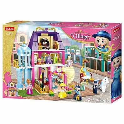Sluban Village Kaufhaus - Girls Dream Shopping Spieldorf Mädchen Geschenk