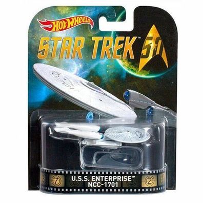 Hot Wheels STAR TREK USS Enterprise NCC-1701 - Retro 1:64