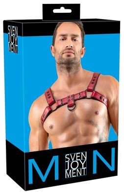 Svenjoyment Herren Brustharness rot S-XL