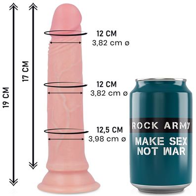 Rock Army Liquid Silicone Silikon-Dildo Avenger Realistic 19 cm