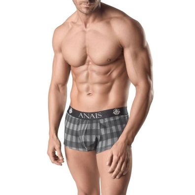 Anais MEN Boxer & Brief Aegis Boxer S mit Karodruck in Grautönen