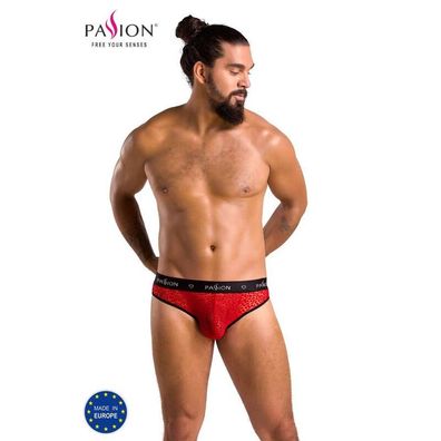 Passion MEN Slip Mike in Rot Größe S/M aus Polyester-Mix