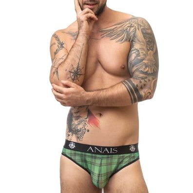 Anais MEN Slip &amp; Thong Magic Slip S in Grün-Schwarz