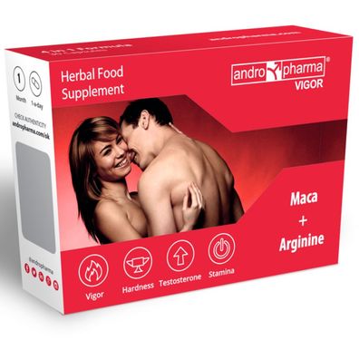 Andro Medical Andropharma Vigor Nahrungsergänzungsmittel zur Libido-Steigerung