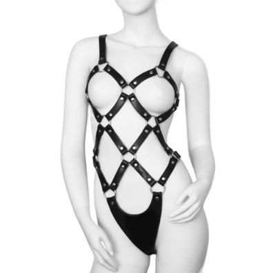 Leather Body Lederharnisch für Damen S bis XL