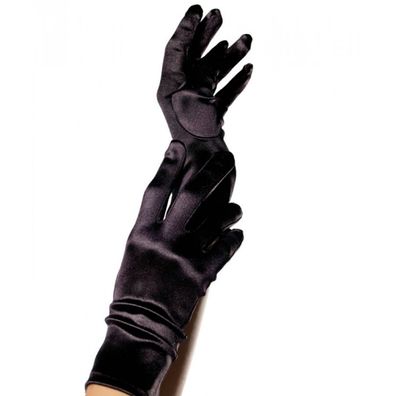 LEG Avenue Accessories Satin-Handschuhe schwarz