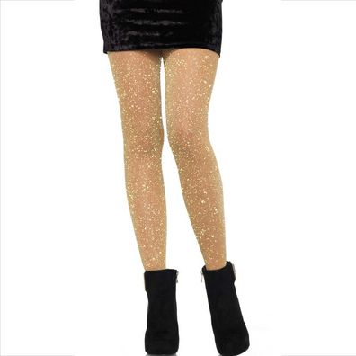 LEG Avenue Hosiery Transparente Strumpfhose Golden
