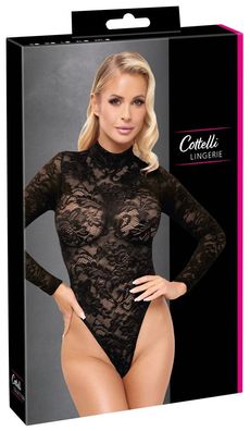Cottelli Lingerie Spitzenbody schwarz