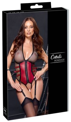 Cottelli Bondage Straps-Body schwarz