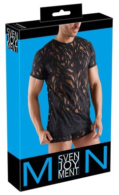 Svenjoyment Kurzarm-Shirt schwarz