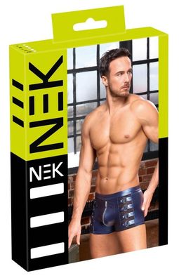 NEK Metallic-Mattlook Pants in Blau mit Powernet-Einsätzen