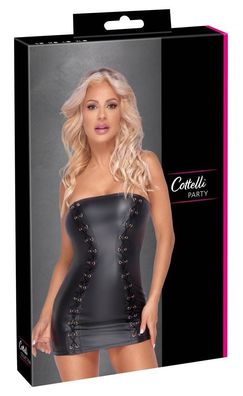Cottelli PARTY Tubeminikleid, enges Tube-Minikleid schwarz Größe