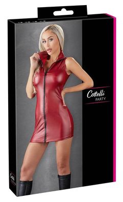 Cottelli Party Minikleid Zip, enganliegend tailliert, 2-Wege-Reissverschluss