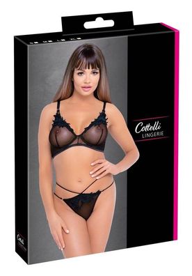 Cottelli Lingerie - Verführ-Ensemble mit BH &amp; Riostring