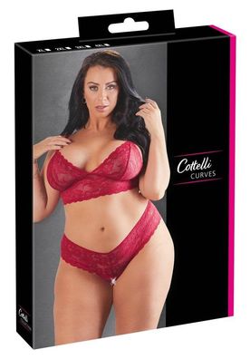 Cottelli CURVES - Spitzen-BH und Rio