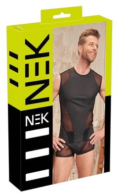 NEK Herren Shirt - Mattlook mit Netz-Einsätzen