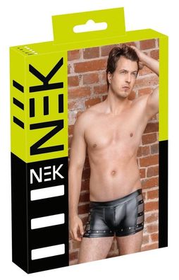 NEK Mattlook Pants mit Netz-Einsätzen &amp; Reißverschluss