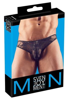Svenjoyment Eleganter Herren Spitzen-Slip