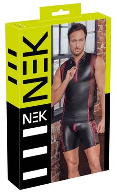NEK Herren Shirt - Schwarzer Mattlook mit Komfort