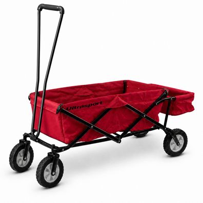 Ultrasport faltbarer Bollerwagen Strandwagen Picknickwagen Handwagen Handkarre