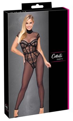 Cottelli PARTY Overall Spitze schwarz