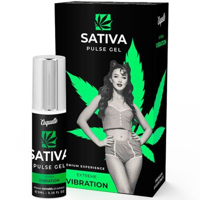 Coquette Cosmetics Chic Desire Pulse Gel Sativa mit Vibrationseffekt 6 ml
