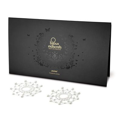 Bijoux Jewelry Brustwarzen-Schmuck Mimi Pearl Golden, lila