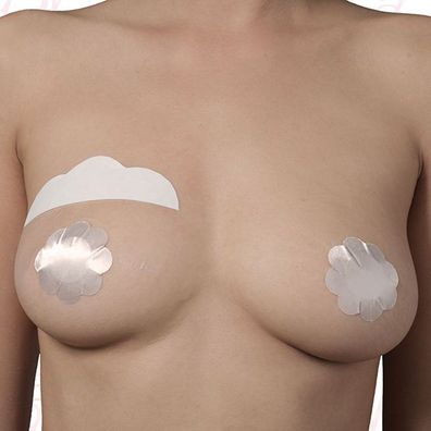 Bye Bra Bruststraffungsset mit Seiden-Nippelabdeckungen F/H