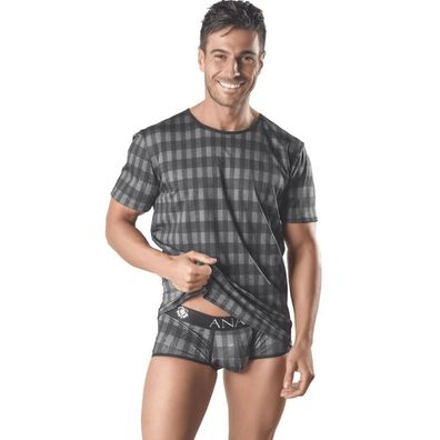 Anais Luxury Lingerie Herren-Shirt Aegis mit Karo-Muster