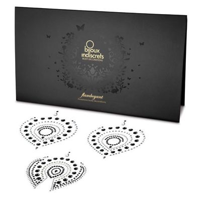 Bijoux Indiscrets Extravagantes Intimschmuck Schwarz-Silber