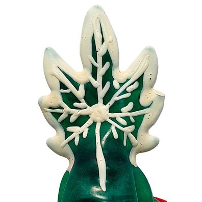 Condomerie Handbemalte Neuheitskondome Cannabis Motiv Unikat