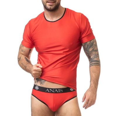 Anais Luxury Lingerie T-Shirt Soul aus roter Mikrofaser