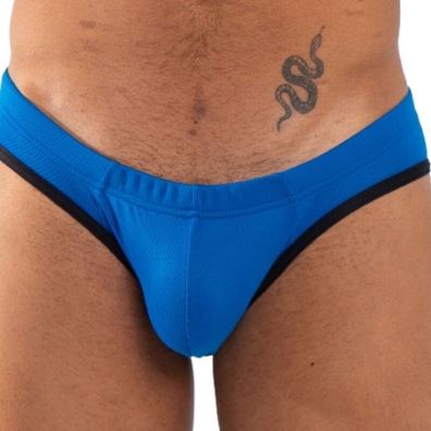 Burn Slip mit transparenten Details und Glanzelementen