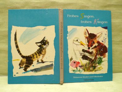 Frohes Singen Klingen Kinder- & Volkslieder Ueberreuter Grabianski 1960 HL FB