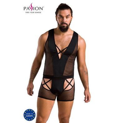 Passion Herren Dessous Set Oscar in Schwarz