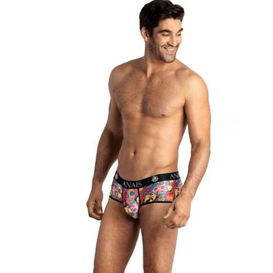 Anais Luxury Lingerie Comics Brief Slip mit Comic-Print