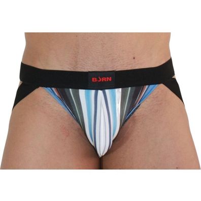 Burn Jockstrap 009 Mehrfarbig/Schwarz für Herren