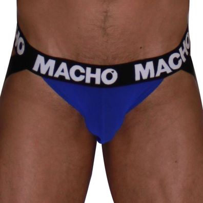 Macho Underwear Jockstrap Mx28az Blau – Stützender Slip für Männer