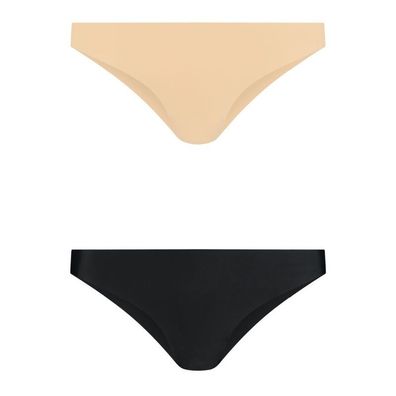 Bye Bra Unsichtbarer Brasilian Slip im 2er-Pack