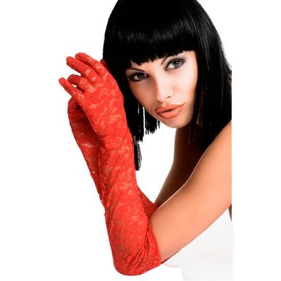 Chilirose Spitzenhandschuhe CR 3071 in Schwarz, Weiß oder Rot