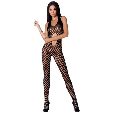 Passion Netz-Body BS065 mit Spitze und Transparenz