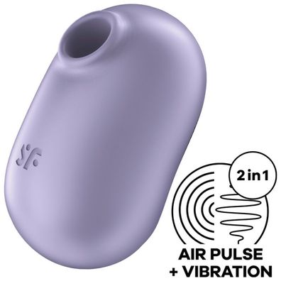 Satisfyer Pro To Go 2 Auflegevibrator mit Luftimpulsen