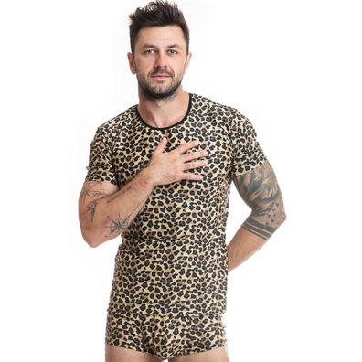 Anais Luxury Lingerie Herren-Shirt Mercury mit Animal-Print