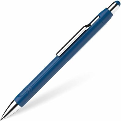 Schneider Kugelschreiber Schneider Epsilon 1386 - dunkelblau Mine XB blau