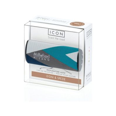 Car Scent Icon Textile Geometric Wood & Spices